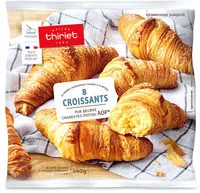 Mängden socker i 8 Croissants - pur beurre Charentes-Poitou AOP*
