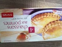 Mängden socker i Chaussons aux pommes