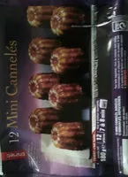 Mängden socker i 12 mini cannelés