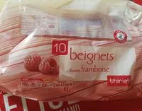 Mängden socker i Beignets fourrés à la framboise