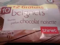 Mängden socker i Beignets fourrés chocolat noisette