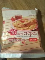 Mängden socker i Mini Crêpes