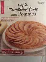 Mängden socker i Tartelettes fines aux pommes