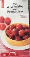 Mängden socker i Mes 2 tartelettes au framboises