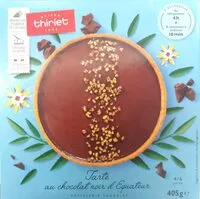 Mängden socker i Tarte au chocolat noir d'Équateur