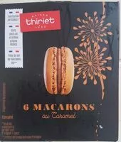 Mängden socker i Macarons au caramel