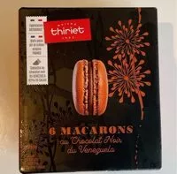 Mängden socker i Macarons chocolat noir du Venezuela