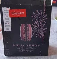 Mängden socker i Macarons au cassis
