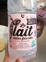 Mängden socker i Le lait entier fermier