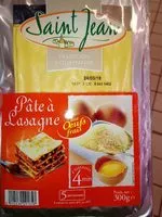 Mängden socker i Pâte à lasagne