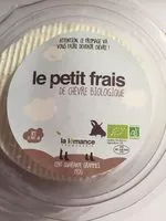 Mängden socker i Le petit frais de chèvre bio