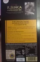 Mängden socker i Foie Gras de canard