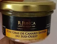 Mängden socker i Foie gras de canard entier du sud-ouest