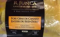 Mängden socker i Foie gras de canard