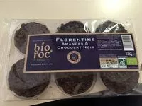 Mängden socker i Florentins amandes & chocolat noir