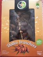 Mängden socker i Dattes Deglet-nour branchées