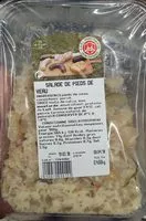 Mängden socker i Salade de pied de veau