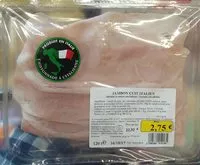 Mängden socker i Jambon Cuit de Paris