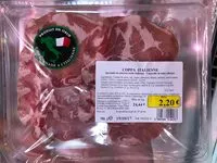 Mängden socker i Coppa italienne, chiffonnade, la barquette de