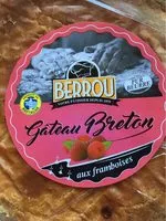 Mängden socker i Gâteau Breton aux framboises
