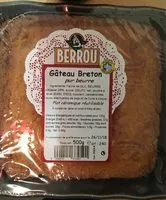 Mängden socker i Gâteau Breton Pur Beurre