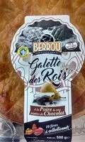Mängden socker i Galettes des Rois à la Poire et aux Pépites de Chocolat