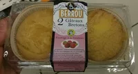Mängden socker i Gâteaux Bretons Fourrage à la Framboise