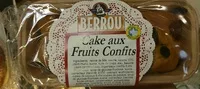 Mängden socker i Cake aux Fruits Confits