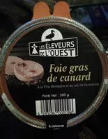 Mängden socker i Foie gras de canard