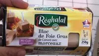 Mängden socker i Bloc foie gras