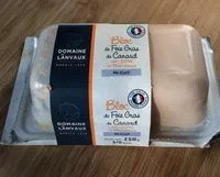 Mängden socker i Bloc de foie gras de canard avec 30% de morceaux