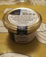 Mängden socker i Rillettes pur canard