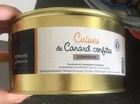 Mängden socker i Cuisses de canard confites