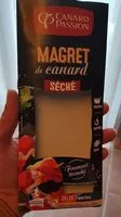Mängden socker i Magret de canard séché