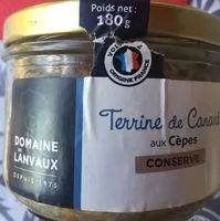 Mängden socker i Terribe de canard aux cèpes