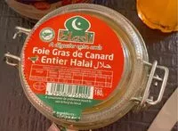 Mängden socker i Foie gras de canard entier halal