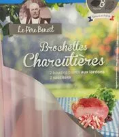 Mängden socker i Brichettes charcutieres