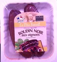 Mängden socker i Boudin noir aux oignons à la farine de froment