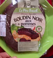 Mängden socker i BOUDIN NOIR aux pommes, à l'ancienne