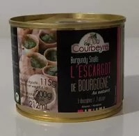 Mängden socker i L'escargot de Bourgogne au naturel