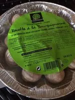 Mängden socker i Escargot cuisinés recette a la bourguignonne