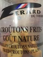 Mängden socker i Croutons frits gout nature