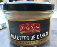 Mängden socker i Rillettes de canard