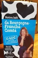 Mängden socker i Notre lait de Bourgogne Franche-Comté