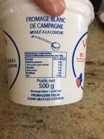 Mängden socker i La Faisselle de Gilly