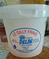 Mängden socker i Fromage blanc de campagne Le Gilly frais