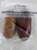 Mängden socker i Saucisson à l'ail supérieur et andouille sarthoise