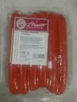 Mängden socker i Saucisse Strasbourg