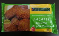 Mängden socker i Falafel Boulettes de pois chiches