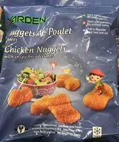 Mängden socker i Nuggets De Poulet panés